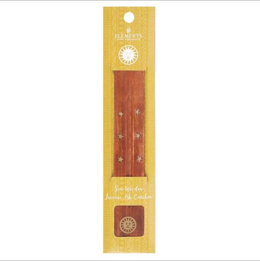 Sun Wooden Incense Holder